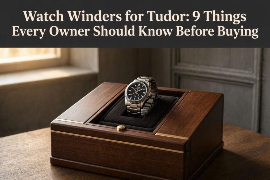 Watch Winders for Tudor: 9 Things Every Owner Should Know Before Buying